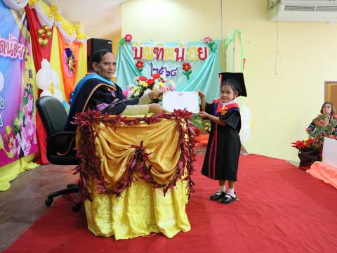 พิธีมอบวุฒิบัตรบัณฑิตน้อย ประจำปี พ.ศ.2568