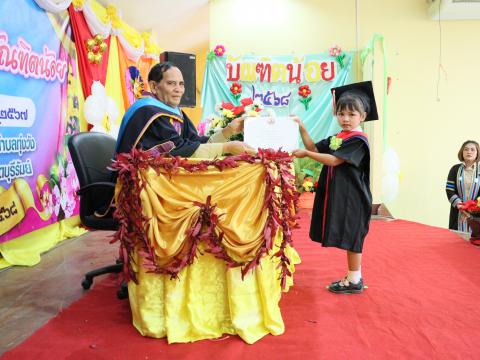 พิธีมอบวุฒิบัตรบัณฑิตน้อย ประจำปี พ.ศ.2568