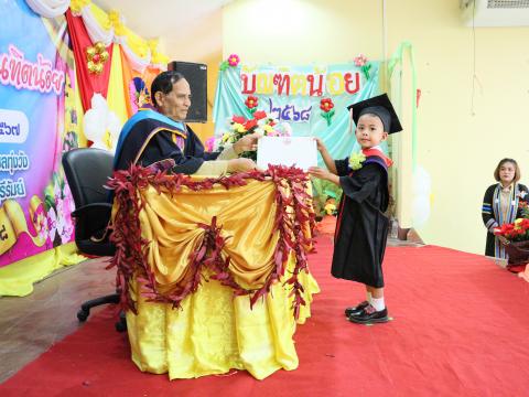 พิธีมอบวุฒิบัตรบัณฑิตน้อย ประจำปี พ.ศ.2568