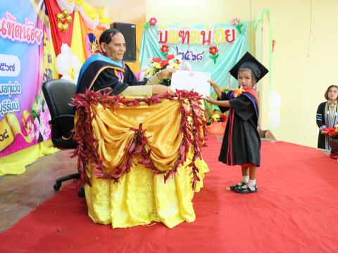 พิธีมอบวุฒิบัตรบัณฑิตน้อย ประจำปี พ.ศ.2568