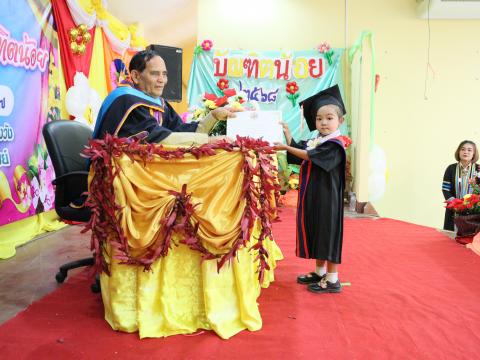 พิธีมอบวุฒิบัตรบัณฑิตน้อย ประจำปี พ.ศ.2568