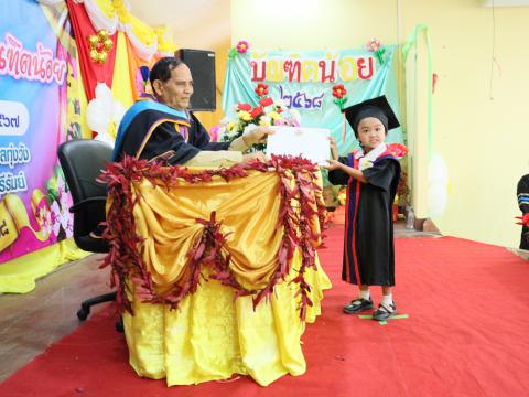 พิธีมอบวุฒิบัตรบัณฑิตน้อย ประจำปี พ.ศ.2568