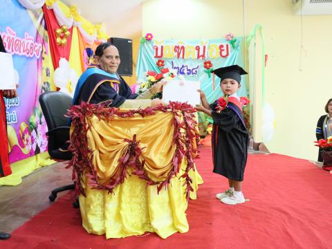 พิธีมอบวุฒิบัตรบัณฑิตน้อย ประจำปี พ.ศ.2568