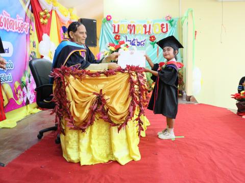 พิธีมอบวุฒิบัตรบัณฑิตน้อย ประจำปี พ.ศ.2568