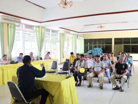 การตั้งจุดบริการประชาชนช่วงสงกรานต์ พ.ศ.2568