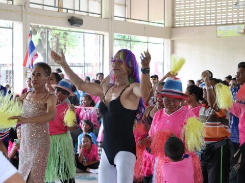 โครงการมหกรรมรำบาสโลป เพื่อสุขภาพปีที่3