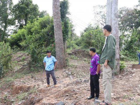 ออกสำรวจพื้นที่เสี่ยงอุทกภัย2568