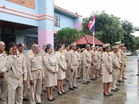 กิจกรรมเคารพธงชาติและร้องเพลงชาติไทย2568