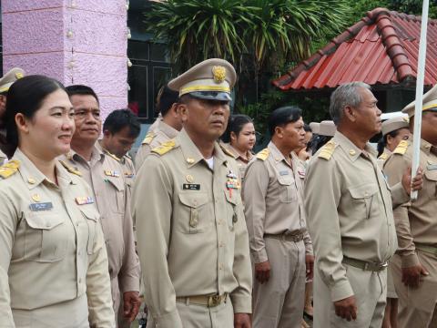 กิจกรรมเคารพธงชาติและร้องเพลงชาติไทย2568