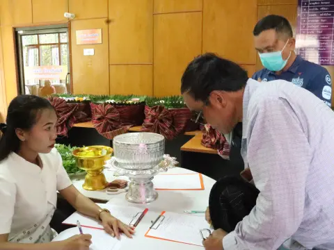 โครงการทำบุญอาคารองค์การบริหารส่วนตำบลทุ่งวัง