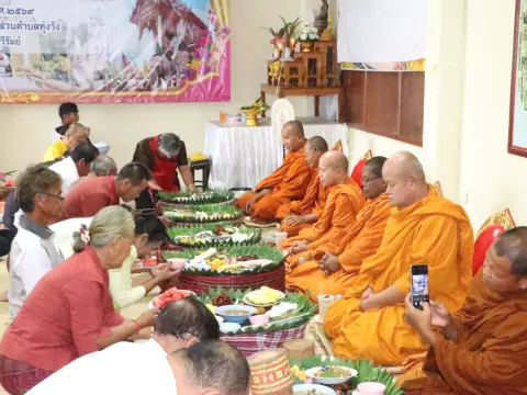 โครงการทำบุญอาคารองค์การบริหารส่วนตำบลทุ่งวัง