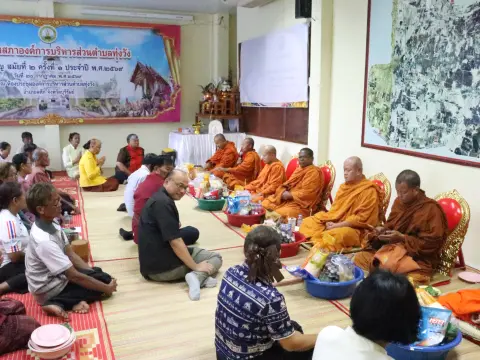 โครงการทำบุญอาคารองค์การบริหารส่วนตำบลทุ่งวัง