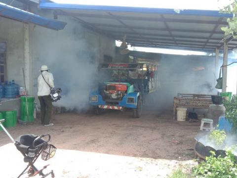 โครงการควบคุมและป้องกันโรคไข้เลือดออกประจำปีงบประมาณ 2565