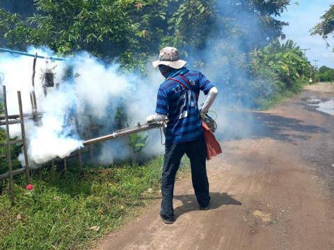 โครงการควบคุมและป้องกันโรคไข้เลือดออกประจำปีงบประมาณ 2565