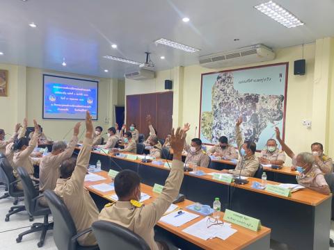 27 พฤษภาคม 2565 ประชุมสภาองค์การบริหารส่วนตำบลทุ่งวัง