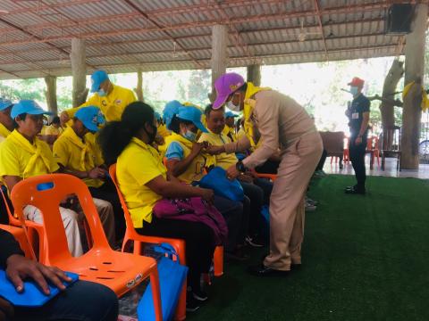 9 พฤศจิกายน 2563 เข้าค่ายจิตอาสาภัยพิบัติ