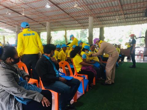 9 พฤศจิกายน 2563 เข้าค่ายจิตอาสาภัยพิบัติ