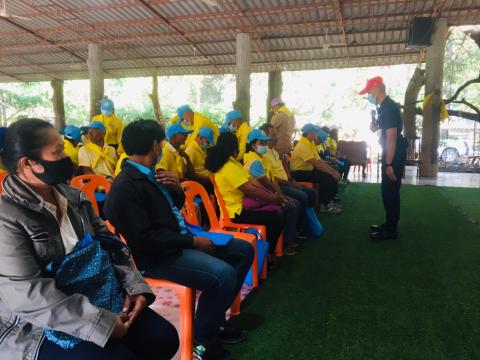 9 พฤศจิกายน 2563 เข้าค่ายจิตอาสาภัยพิบัติ