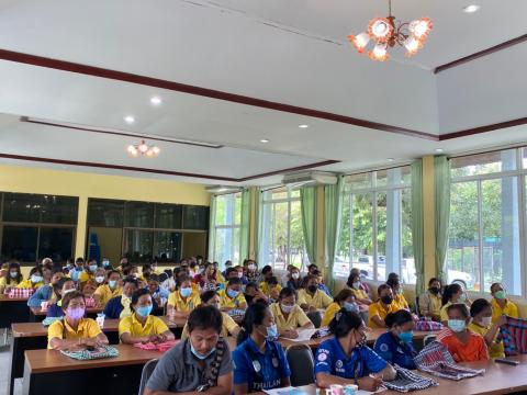 8 สิงหาคม 2565 มอบวัสดุอุปกรณ์ที่จำเป็นให้แกประชาชน