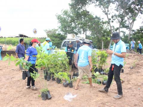 18สิงหาคม2565จัดกิจกรรมปลูกต้นไม้ตามโครงการท้องถิ่นปลูกป่า