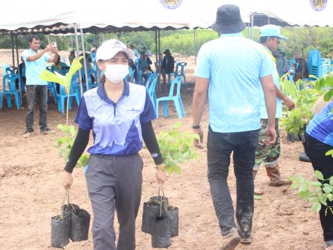 18สิงหาคม2565จัดกิจกรรมปลูกต้นไม้ตามโครงการท้องถิ่นปลูกป่า