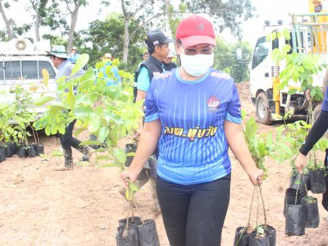 18สิงหาคม2565จัดกิจกรรมปลูกต้นไม้ตามโครงการท้องถิ่นปลูกป่า