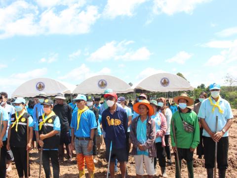 18สิงหาคม2565จัดกิจกรรมปลูกต้นไม้ตามโครงการท้องถิ่นปลูกป่า