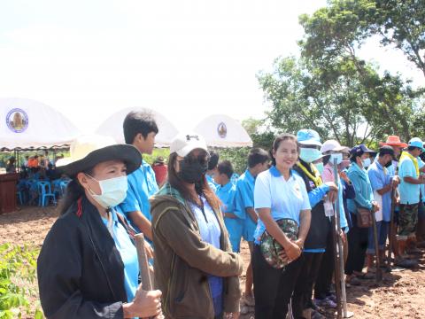 18สิงหาคม2565จัดกิจกรรมปลูกต้นไม้ตามโครงการท้องถิ่นปลูกป่า