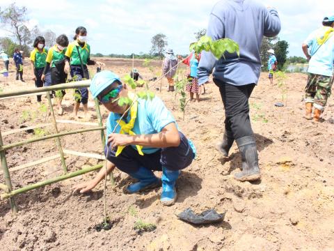 18สิงหาคม2565จัดกิจกรรมปลูกต้นไม้ตามโครงการท้องถิ่นปลูกป่า