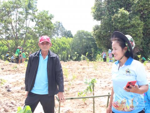 18สิงหาคม2565จัดกิจกรรมปลูกต้นไม้ตามโครงการท้องถิ่นปลูกป่า