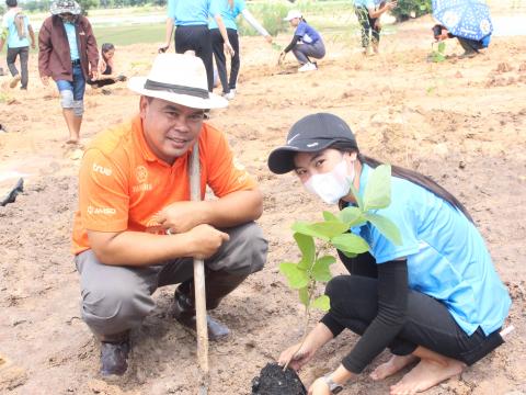 18สิงหาคม2565จัดกิจกรรมปลูกต้นไม้ตามโครงการท้องถิ่นปลูกป่า