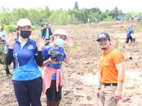 18สิงหาคม2565จัดกิจกรรมปลูกต้นไม้ตามโครงการท้องถิ่นปลูกป่า