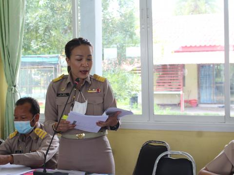 วันที่ 22 สิงหาคม 2565 ประชุมสภาองค์การบริหารส่วนตำบลทุ่งวัง