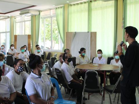 2 กันยายน 2565 โครงการอบรมส่งเสริม คุณธรรม จริยธรรม