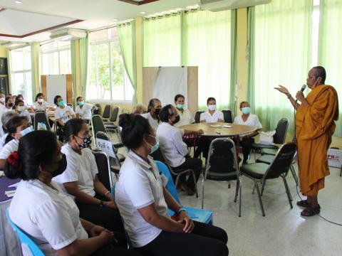 2 กันยายน 2565 โครงการอบรมส่งเสริม คุณธรรม จริยธรรม