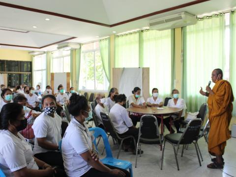 2 กันยายน 2565 โครงการอบรมส่งเสริม คุณธรรม จริยธรรม