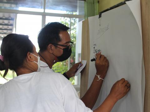 2 กันยายน 2565 โครงการอบรมส่งเสริม คุณธรรม จริยธรรม