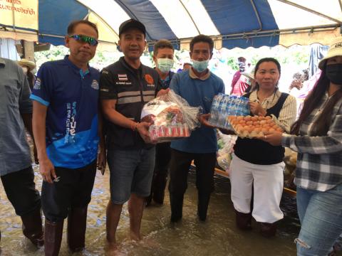 ตุลาคม 2565 องค์การบริหารส่วนตำบลทุ่งวัง ลงพื้นที่ช่วยน้ำท่วม