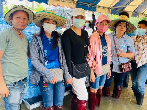 ตุลาคม 2565 องค์การบริหารส่วนตำบลทุ่งวัง ลงพื้นที่ช่วยน้ำท่วม