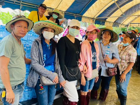 ตุลาคม 2565 องค์การบริหารส่วนตำบลทุ่งวัง ลงพื้นที่ช่วยน้ำท่วม