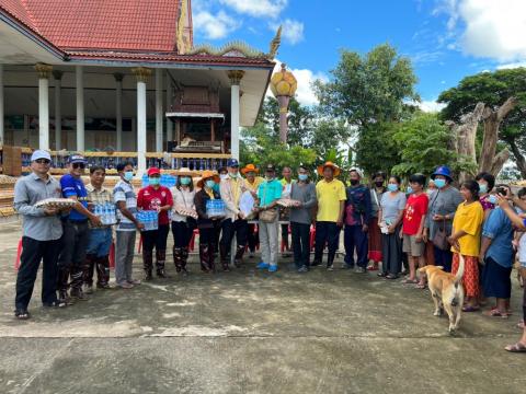 ตุลาคม 2565 องค์การบริหารส่วนตำบลทุ่งวัง ลงพื้นที่ช่วยน้ำท่วม