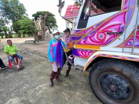 ตุลาคม 2565 องค์การบริหารส่วนตำบลทุ่งวัง ลงพื้นที่ช่วยน้ำท่วม