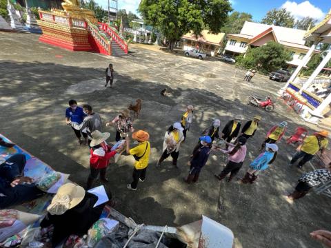 ตุลาคม 2565 องค์การบริหารส่วนตำบลทุ่งวัง ลงพื้นที่ช่วยน้ำท่วม