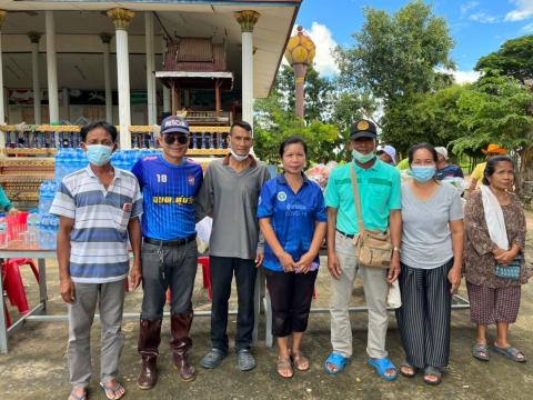 ตุลาคม 2565 องค์การบริหารส่วนตำบลทุ่งวัง ลงพื้นที่ช่วยน้ำท่วม