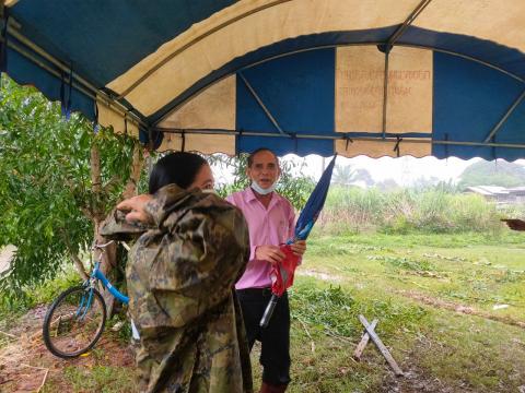 ตุลาคม 2565 องค์การบริหารส่วนตำบลทุ่งวัง ลงพื้นที่ช่วยน้ำท่วม