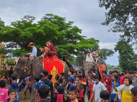 16 ตุลาคม 2565 กฐินสามัคคี ณ วัดโนนสูงทุ่งสว่าง ตำบลทุ่งวัง