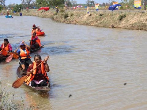 9 พฤศจิกายน 2565 งานแข่งเรือยาว บ้านค้อ หมู่ 5