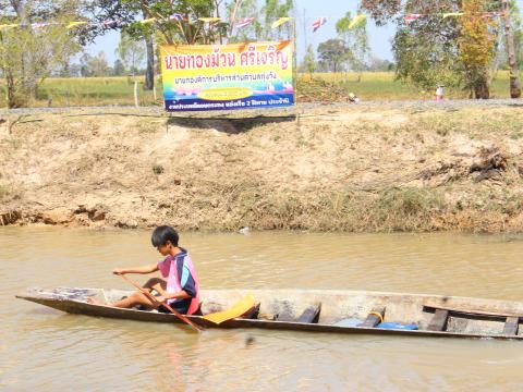 9 พฤศจิกายน 2565 งานแข่งเรือยาว บ้านค้อ หมู่ 5