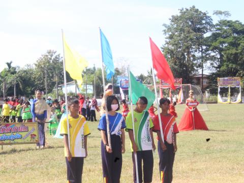 11 พฤศจิกายน 2565 กีฬาสีภายใน โรงเรียนบ้านทุ่งวัง