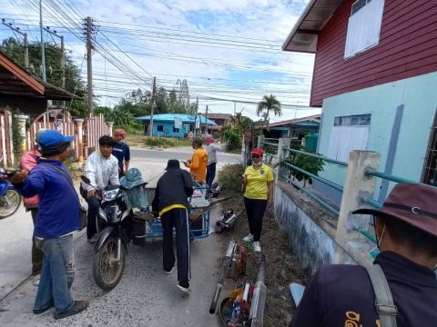 19 ธันวาคม 2565 ฉีดพ่นหมอกควันกำจัดยุงลาย